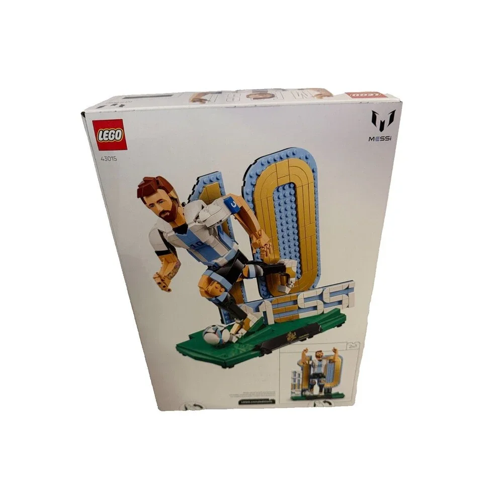 LEGO Icons Lionel Messi Soccer Legend 43015 Building Set New Sealed 958 Pcs